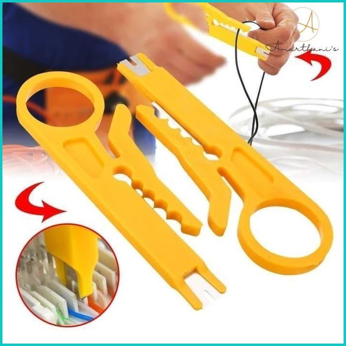 Ac - Rotary Wire Stripper Pengupas Kulit Kabel Kupas Kabel Tang Kawat Unik