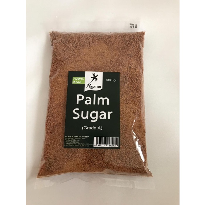 

vd2011c Ricoman Palm Sugar (Gula Aren / Gula Palem) 400 G Fsfs201