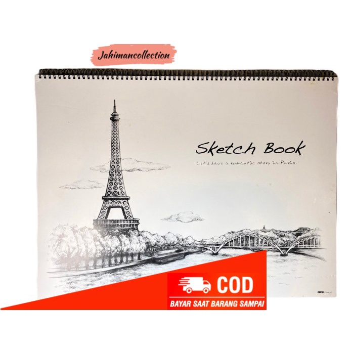 

✨ BISA COD ✨ SKETCHBOOK JUMBO HIGH QUALITY DRAWING PAPER SEASON TAIWAN - GT23001-01