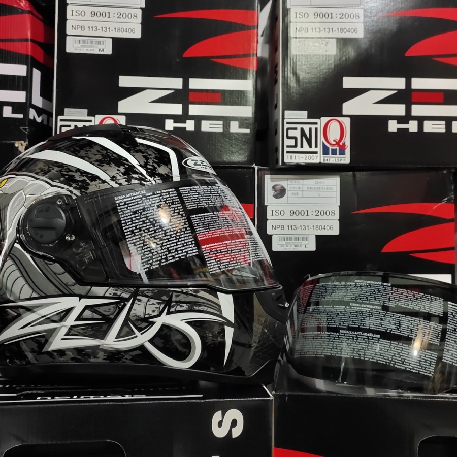 ZEUS 811 MOTIF BLACK AL48 WHITE