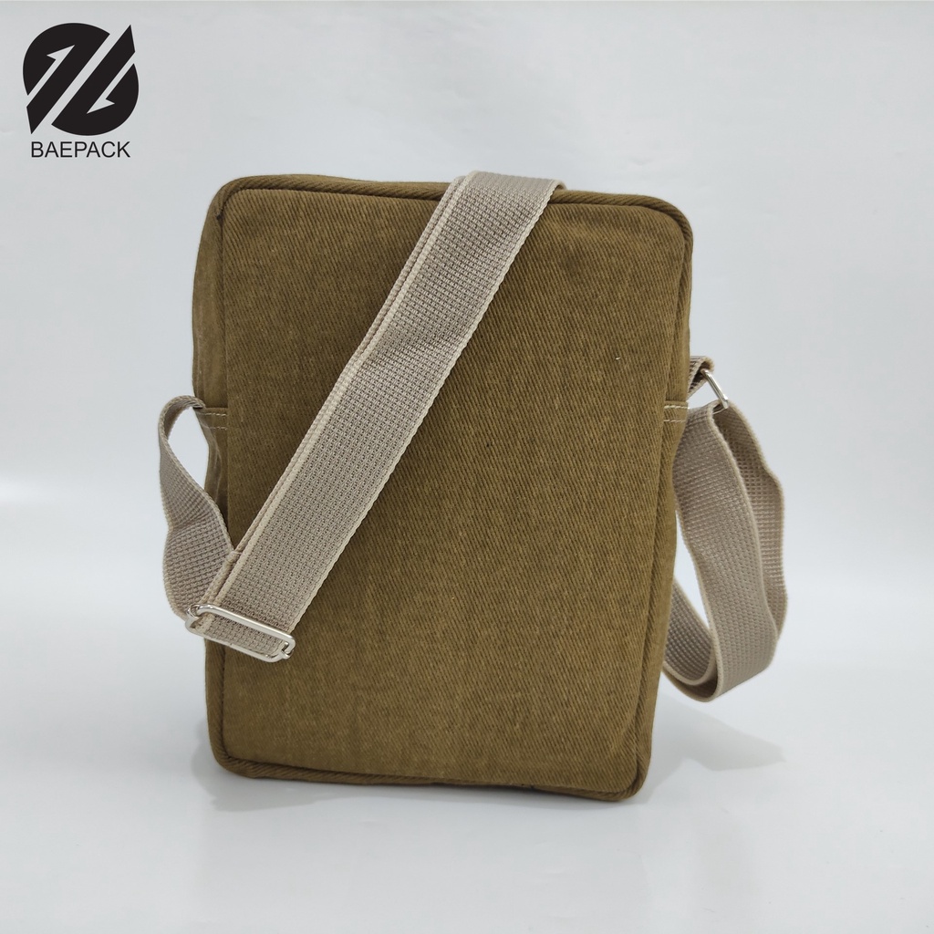 Tas Selempang Cowok Alfie Olive Original Baepack / Tas Bahu Pria Wanita / Tas Selempang Produsen Bandung / COD