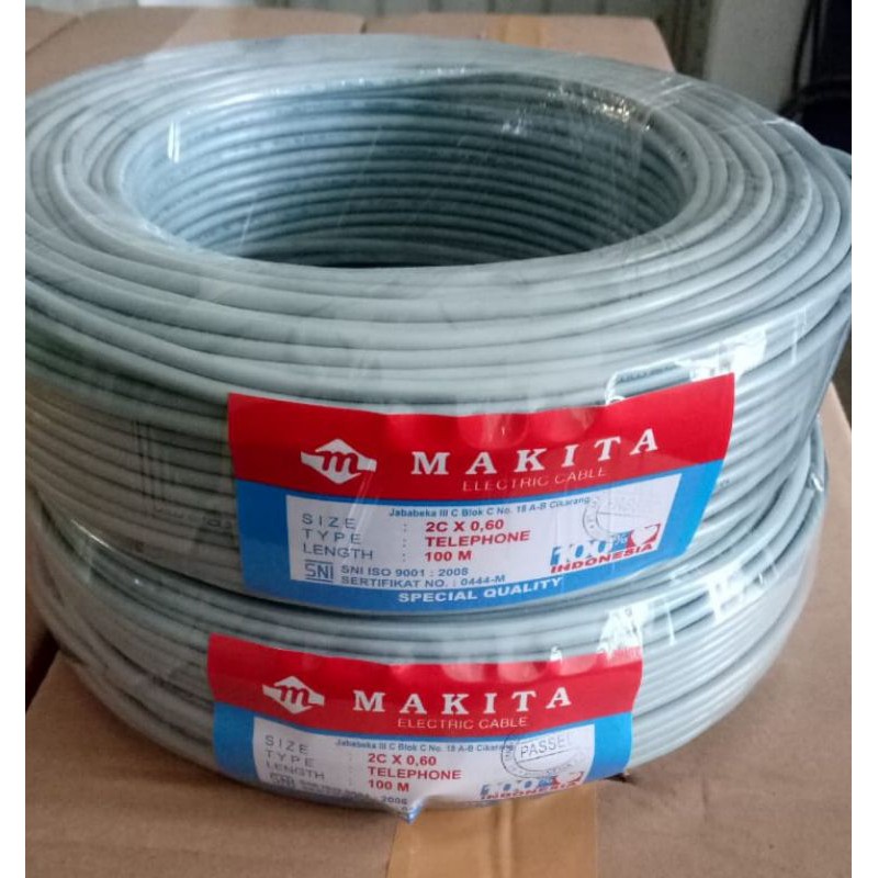 kabel telepon makita 2cx0.6mm / kabel tweeter