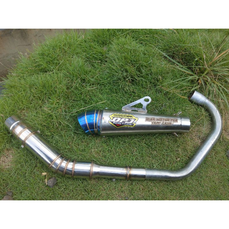 Knalpot DPJ Tiger GL CB Megapro Vixion FU dll Fullsystem engker engker