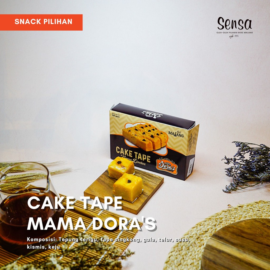 

Cake Tape Mamadora's Kitchen khas Malang (500 gram)