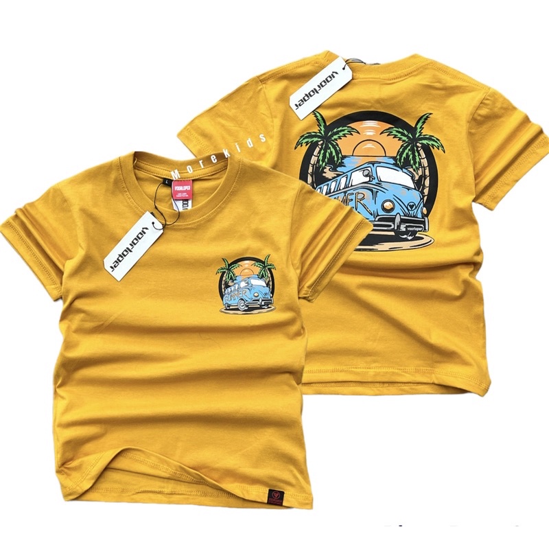 Baju Kaos Anak Laki Laki Usia 1-12 Tahun Kaos Surfing Anak Kaos Distro Anak