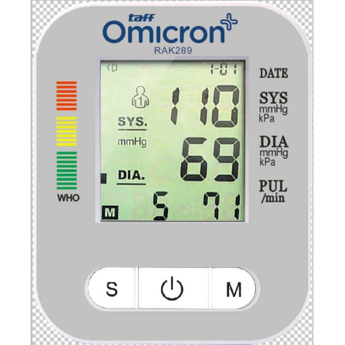 TaffOmicron Intellective Pengukur Tekanan Darah Blood Pressure RAK289