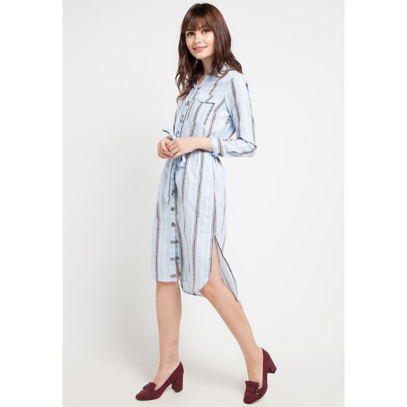 Novel Mice Le Rosetz Tribal Long Dress Size S