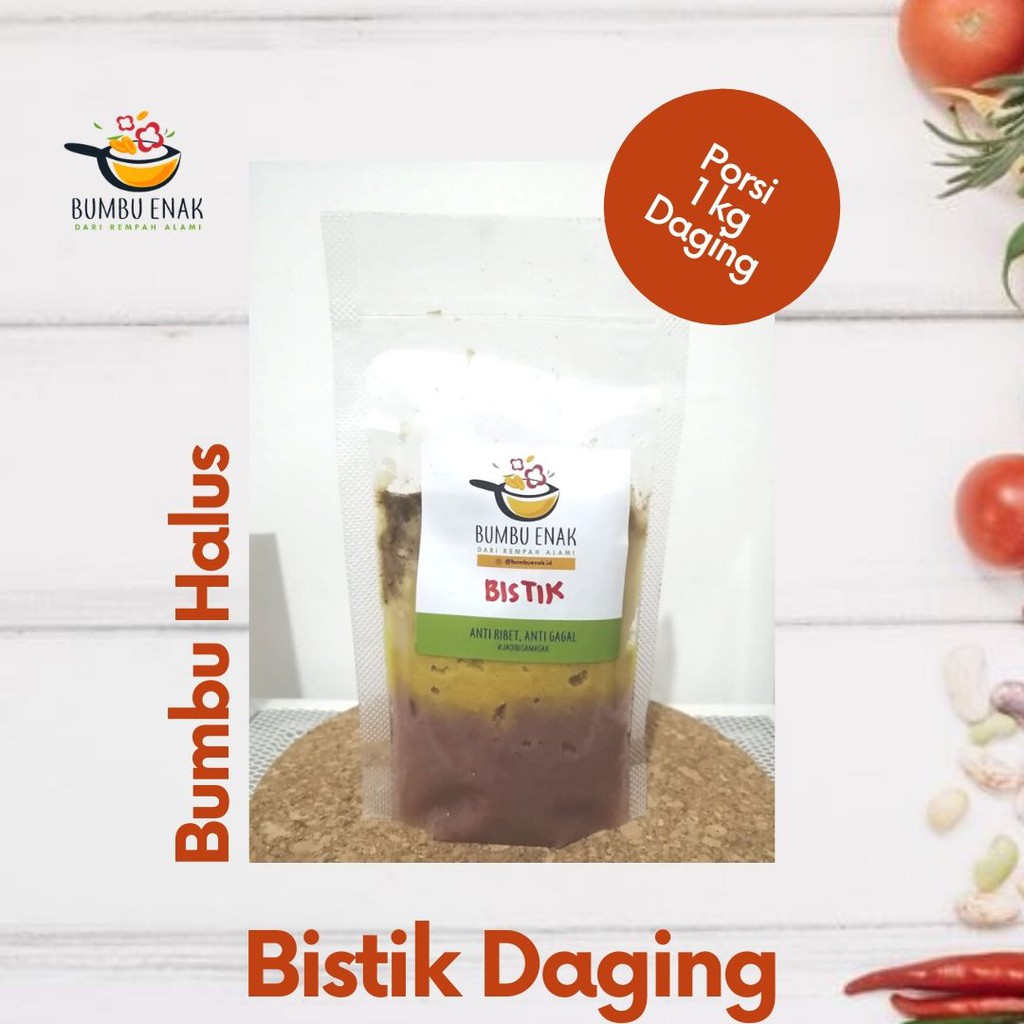 

Bumbu Halus Bistik Daging Sapi Porsi 1kg Daging | Fresh, Praktis, Enak