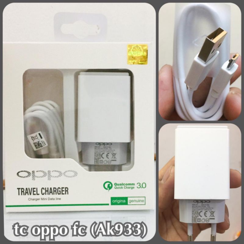 Casan Charger OPPO Fast Charging Micro