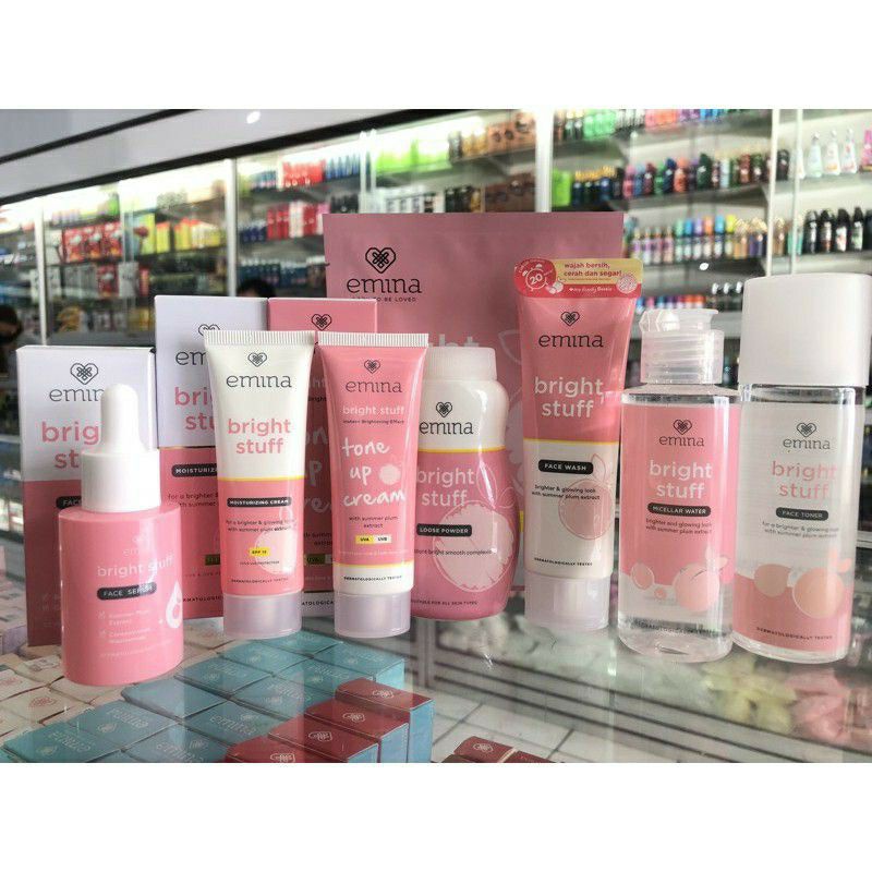 Paket Emina Brightstuff Series [ Paket Glowing Cerah ]