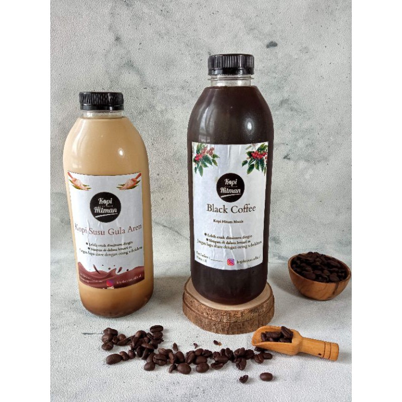 

Kopi Susu+Black Americano 2L Kopi Hitman