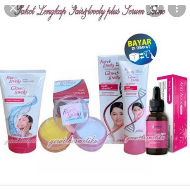 sepaket fair n lovely/ paket fair 5in1