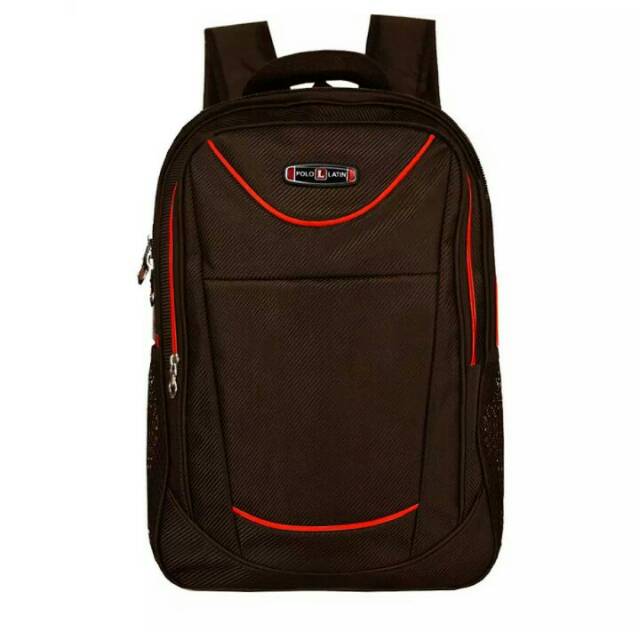 polo latin tas ransel laptop pria wanita