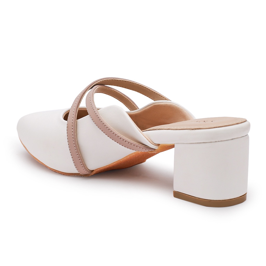 KHK by Khakikakiku Yumi Heels White