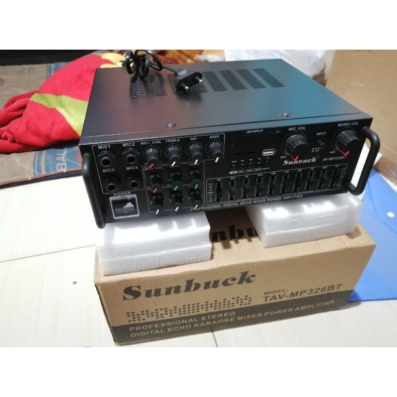 sunbuck Amplifier Bluetooth 2000Watt karaoke