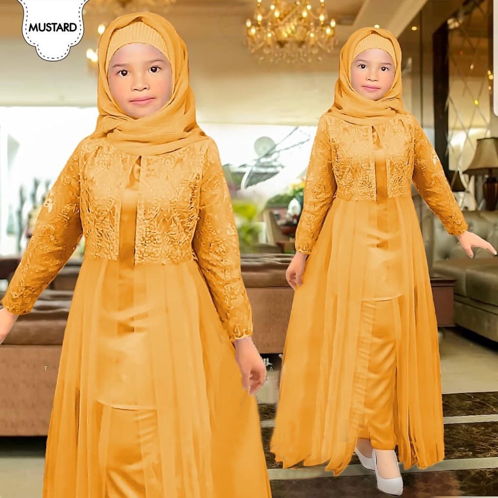 FASHOIN MUSLIM GAMIS TERLARIS ATTELIER KIDS