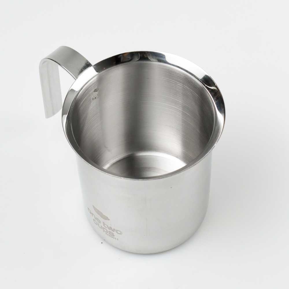 TD-AI04 One Two Cups Gelas Kopi Milk Jug Latte Art Frother 400ml - WZ0011