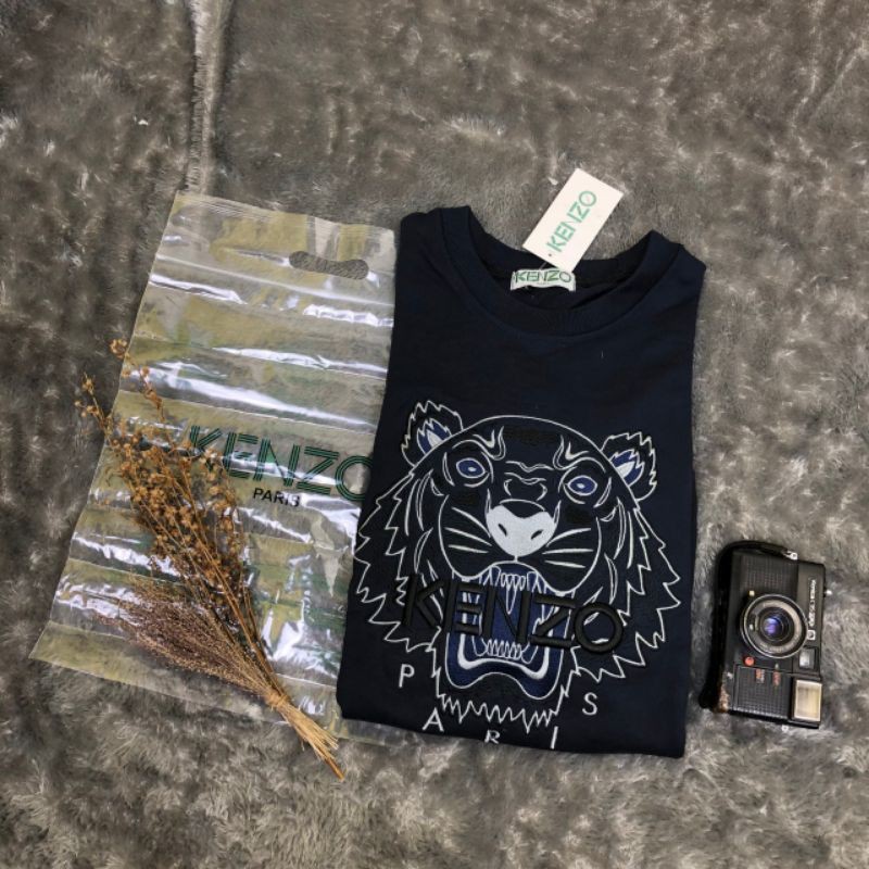 SWEATER CREWNECK KENZO PARIS TIGER CYN SS07