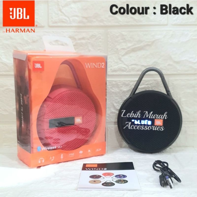 New Speaker Bluetooh JBL Wind 2 GOWES Speaker Aktip JBL Wind2 Speaker Bluetooh MINI