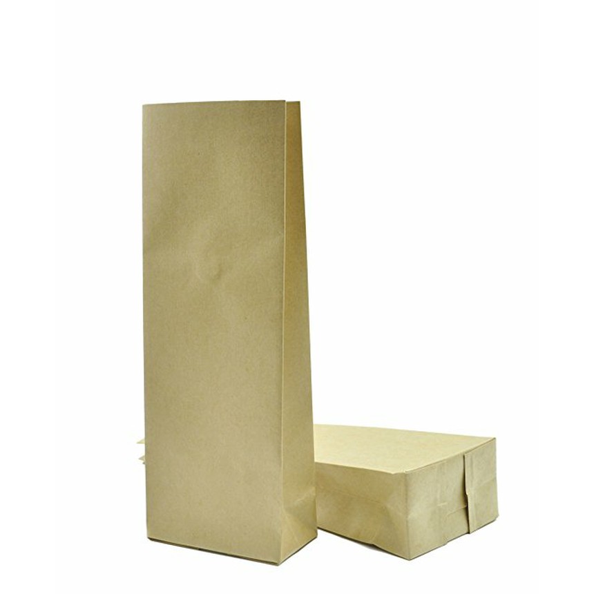 

SUPER SALE Gusset KraftLaminasi kertas warna coklat Uk 500gram 13x30&6 TERBARU