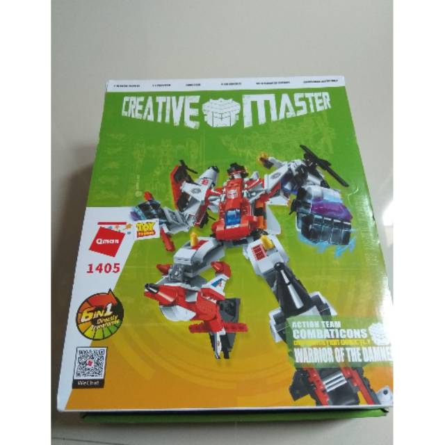 Qman Lego seri Creative Master 1405