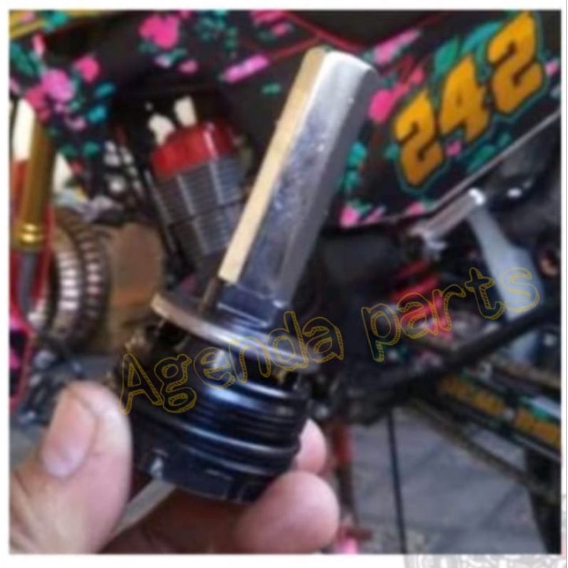 PENINGGI SHOCK DEPAN SULINGAN KLX 150 / CRF 150 DRAT KUNCI 14 KIRI KANAN NYA (HARGA UNTUK SEPASANG)