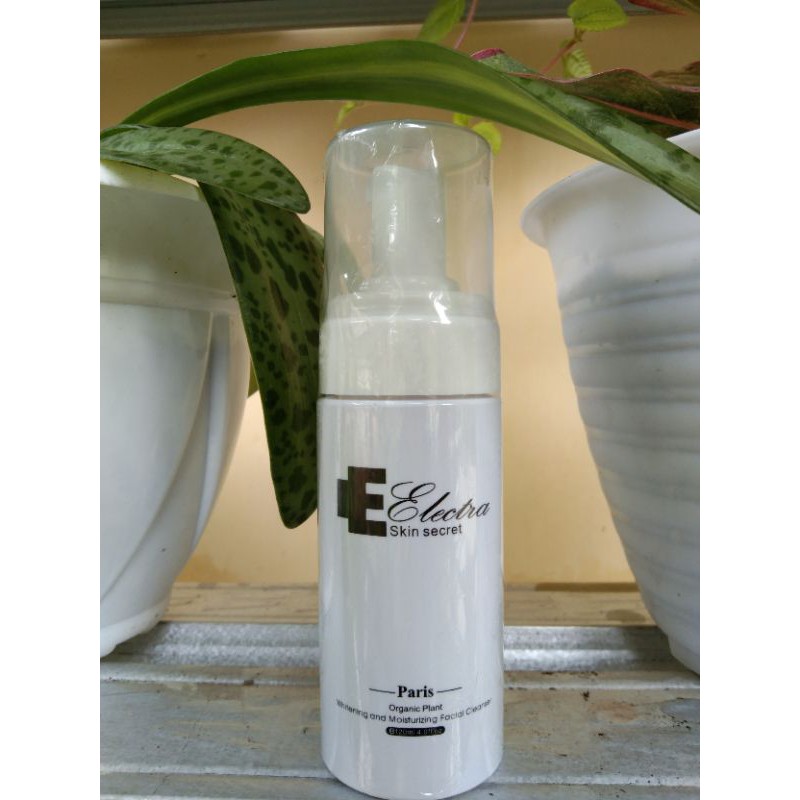 PEMBERSIH WAJAH (FACIAL FOAM ELECTRA ORGANIC PLANT)