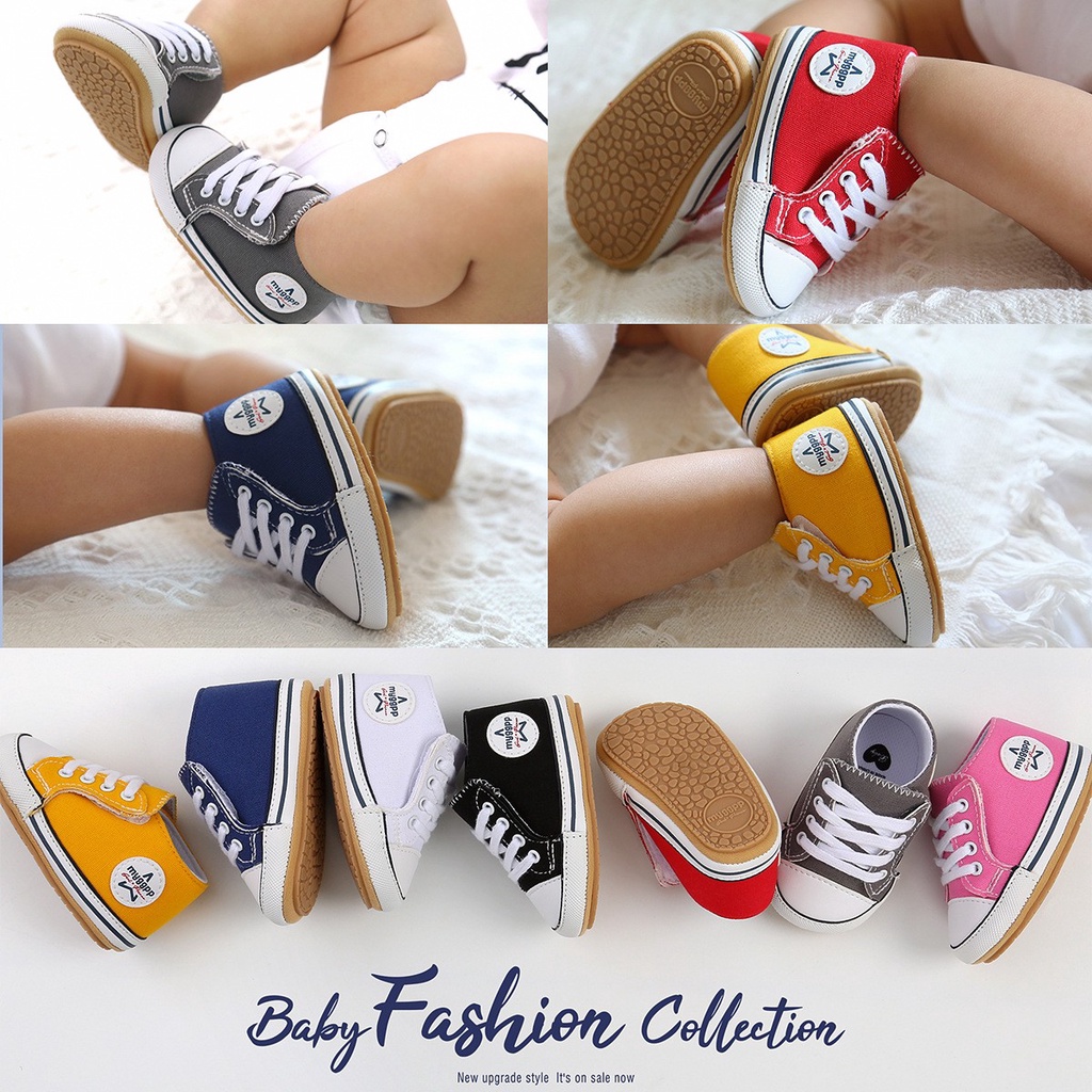 0-18m SEPATU BAYI ANAK SHOES UNISEX LAKI LAKI CASUAL GAUL CATALOG RMRS RB