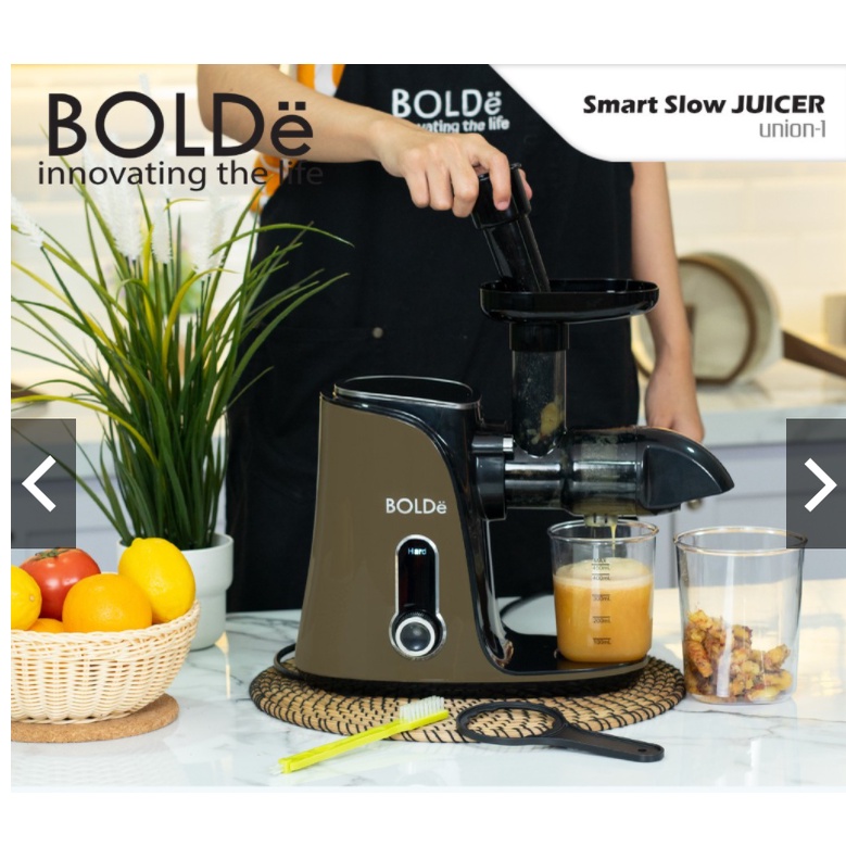 BOLDe Super Smart Slow Juicer Union