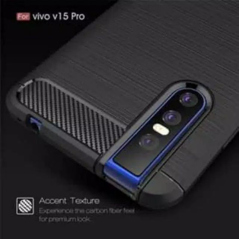 Case Vivo V15 Pro Ipaky Fiber Carbon ultimatte