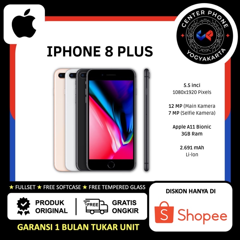 IP 8 Plus 64GB | 256Gb ORIGINAL