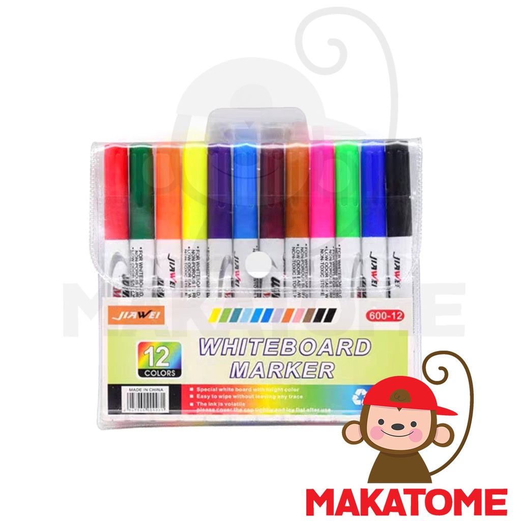 

Magic Marker Floating Whiteboard Pen white board warna - 12PCS