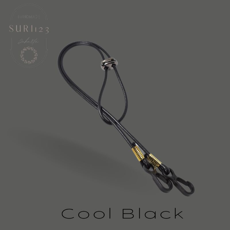 KALUNG MASKER TALI KULIT PREMIUM /STRAP MASK MADE IN KOREA PRIA & WANITA