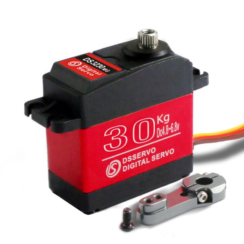 Promo Motor Servo Ds3230Mg Waterproof Digital Servo 30Kg Ds3230 High Speed Metal Gear With 25T Servo
