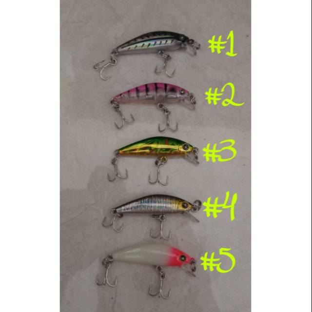 Minnow Ultralight proberos 4cm