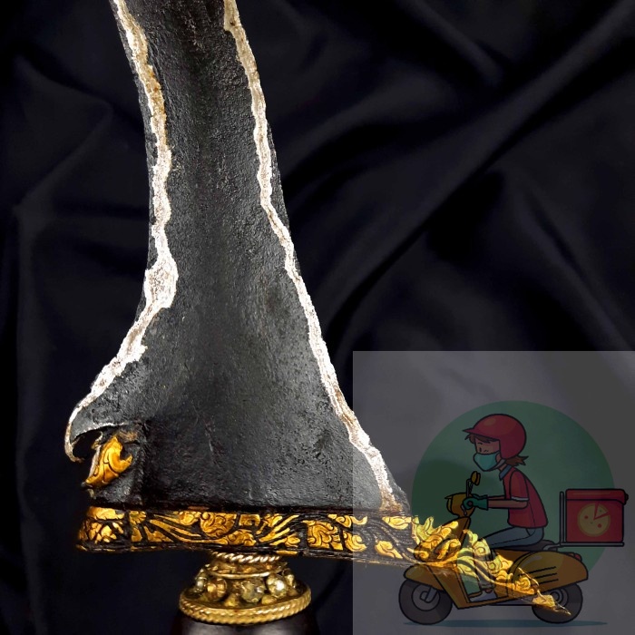 Keris Kyai Carubuk Luk 7 Kinatah 3 Wedana Tangguh Majapahit Sepuh Kuno