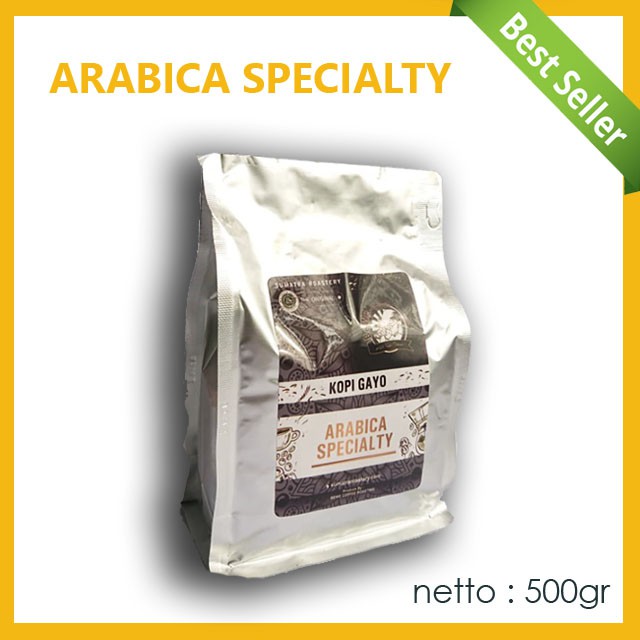 

KOPI 500 GRAM ARABICA SPECIALTY SUMATRA ROASTERY ASLI KOPI GAYO 100% | BIJI KOPI | BUBUK KOPI 500 gram