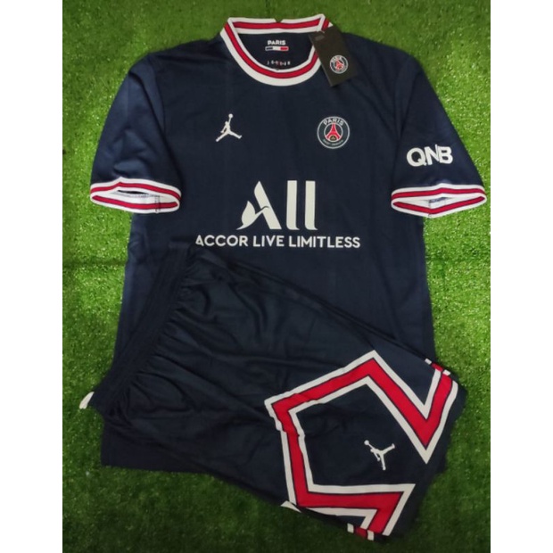 Jersey Setelan Bola PSG Home Terbaru 2021/2022 GO Import