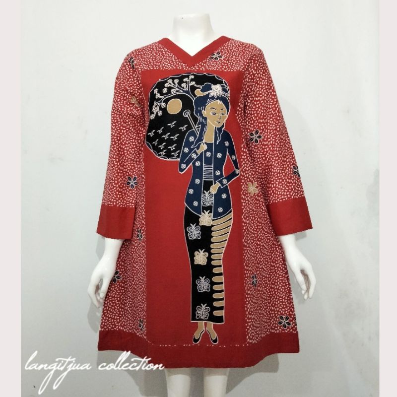 ADELIA TUNIK BATIK JUMBO | ADELIA DRESS JUMBO XXL