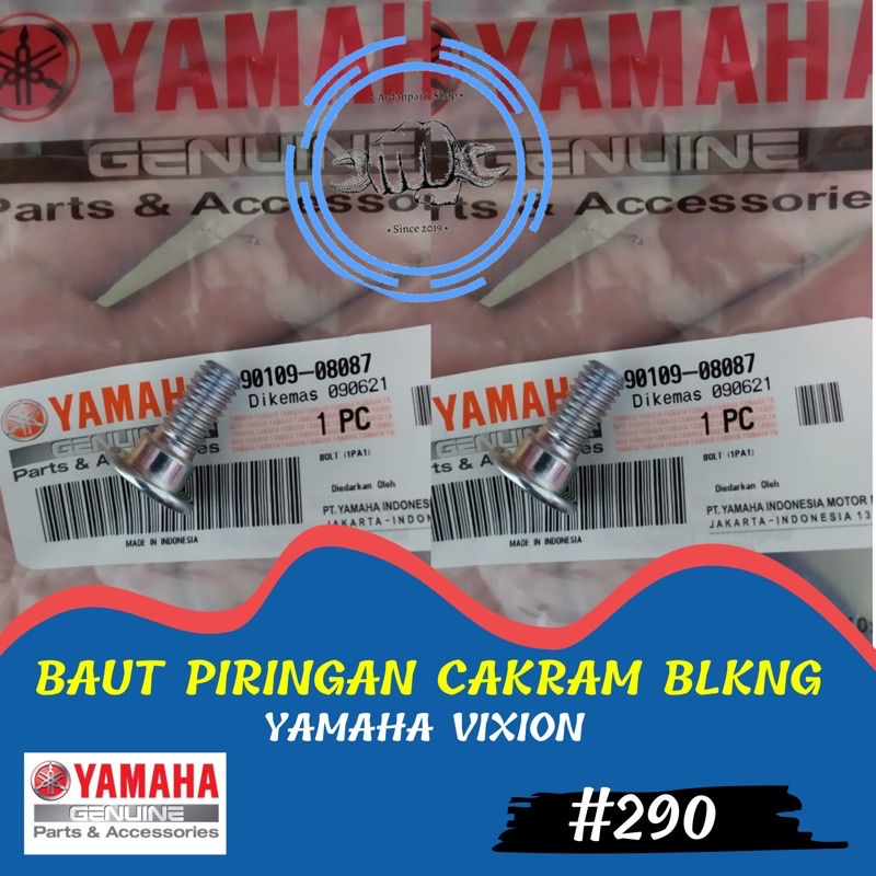 BAUT PIRINGAN CAKRAM BELAKANG VIXION , R15 V2 ORIGINAL YAMAHA