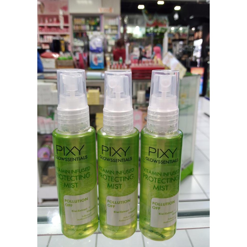 PIXY GLOWSSENTIALS PROTECTING MIST POLLUTION OFF