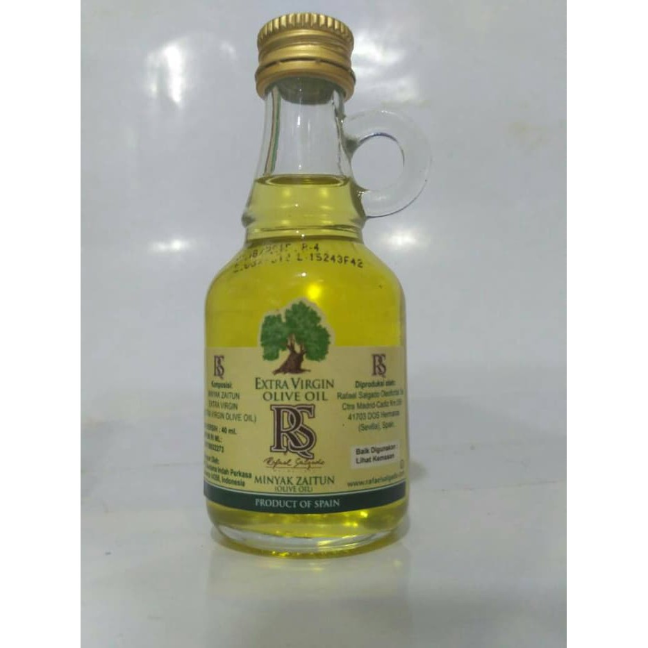 Minyak Zaitun RS Extra Virgin Olive Oil Refael Salgado RS 40 ml