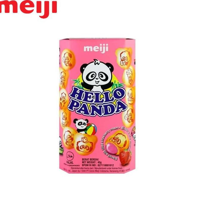 

CRD Hello Panda Strawberry 45gr➺♪ (Best Produk)