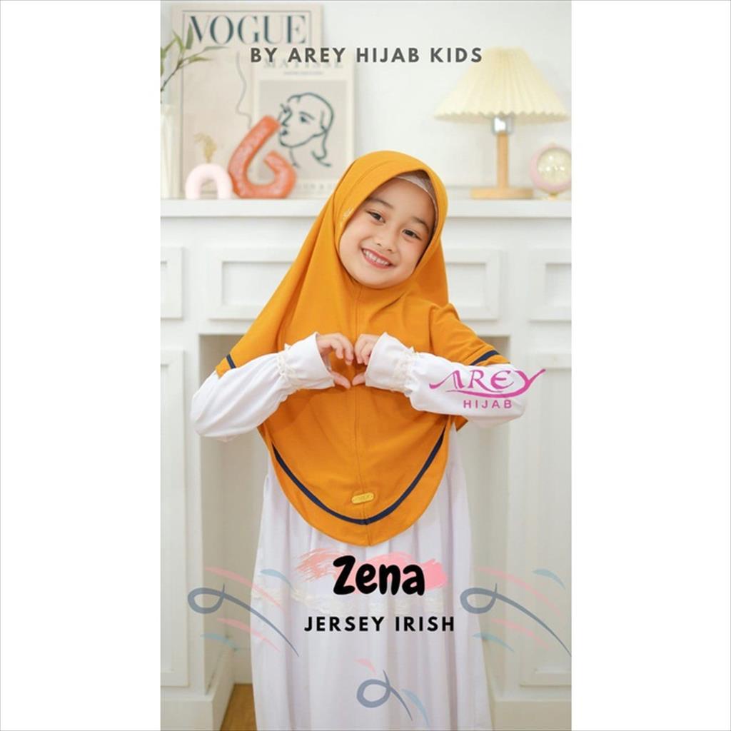 (Arey Kids) Arey Zena Original by Arey Hijab - Jersey Irish