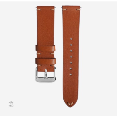 HNMD Leatherwerks || Tali Jam Kulit || British Tan Point Stitch