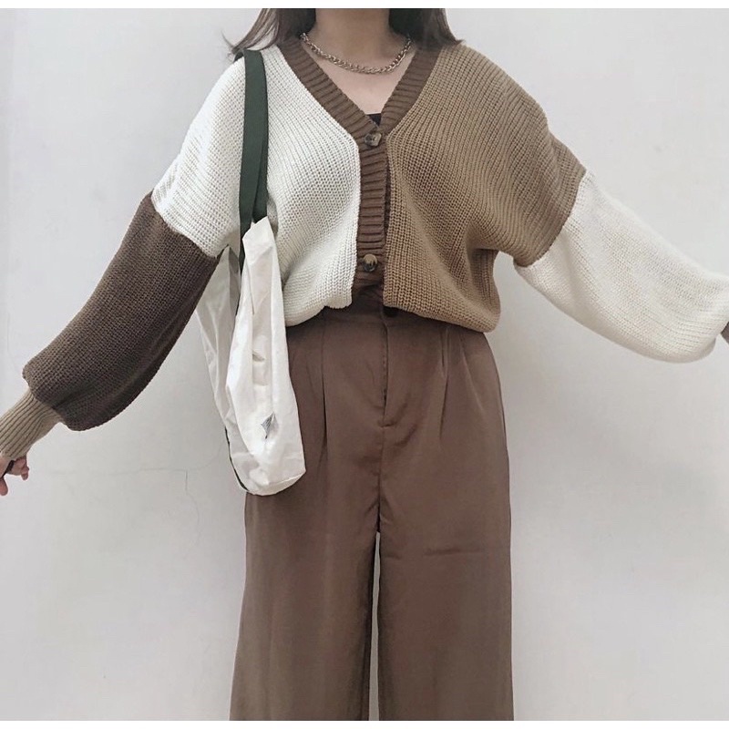 CARDIGAN WANITA | ANINDIRA KNITE | KARGIDAN RAJUT KARDIGAN MURAH