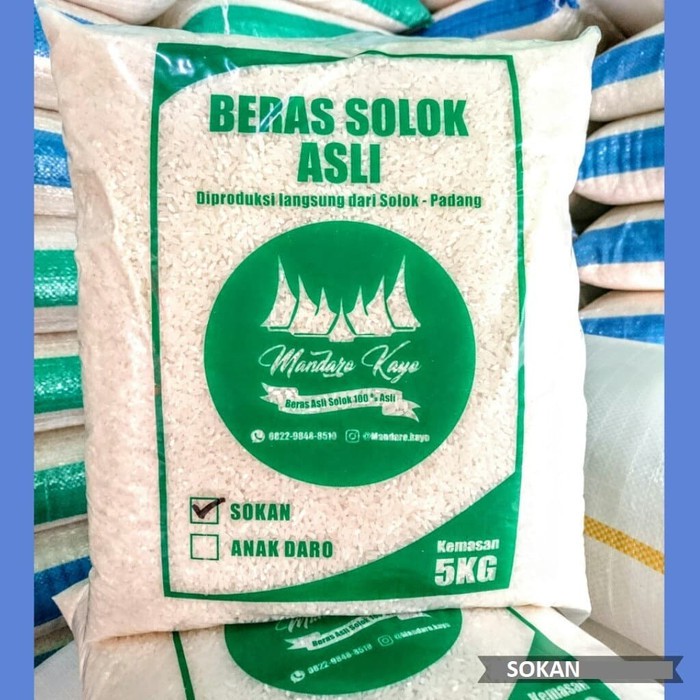 

Dijual Beras Padang Solok - Sokan 5kg Terbaru
