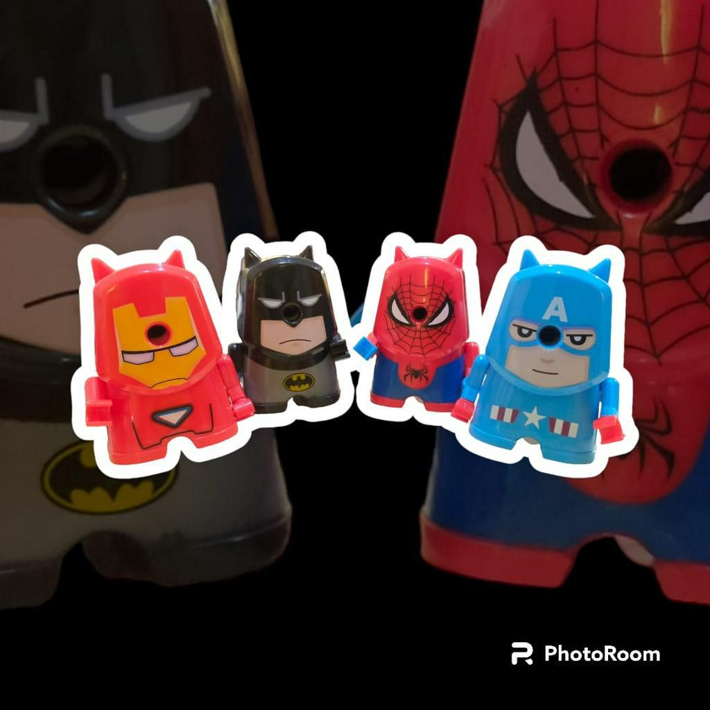 

rautan meja karakter superhero