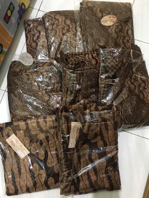 Gamis Etnik (gamis Hamil Motif Batik) Motif Coklat Sogan Jawi Murah Ukuran Allsize Fit Ld 106cm