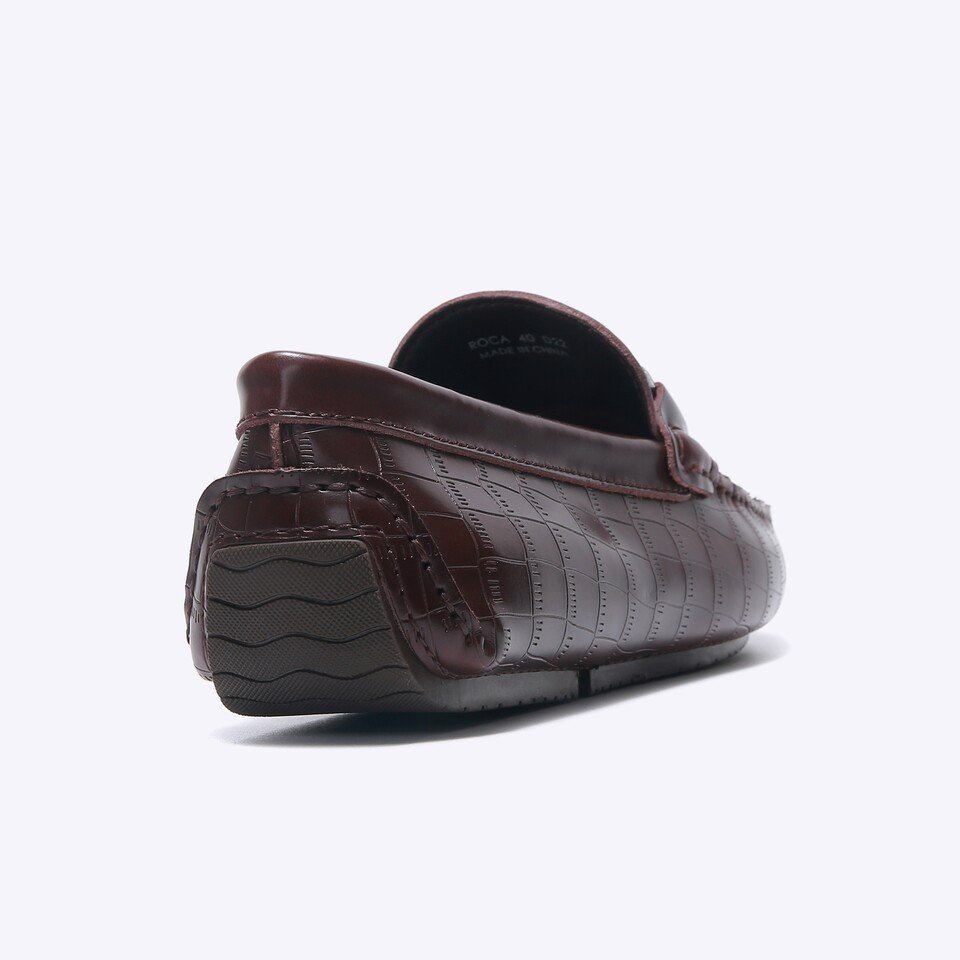 SEPATU LOAFER EVERBEST PRIA ORIGINAL PANSUS KULIT BRANDED COKLAT EM12